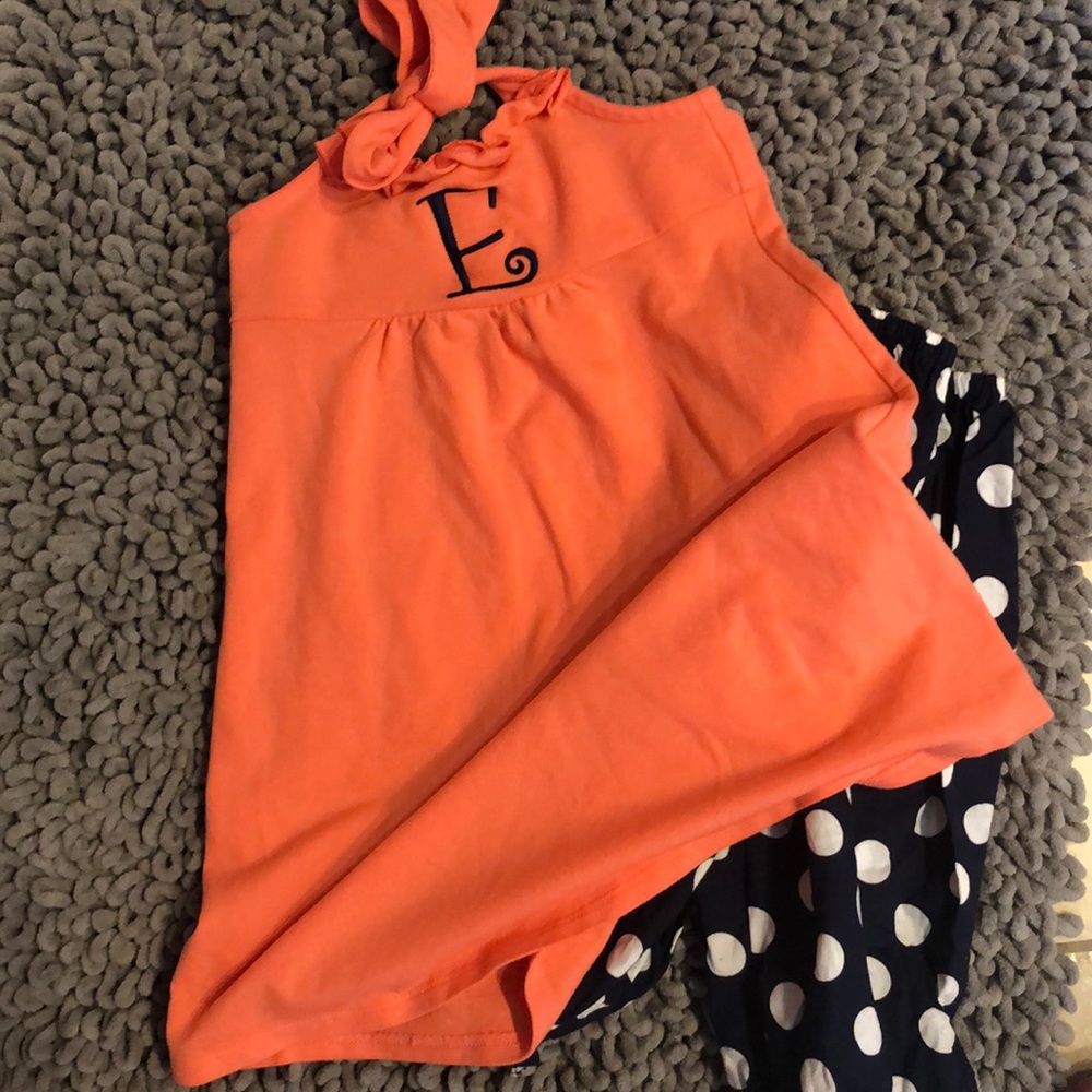 Lilly Pulitzer tie neck top for girls.